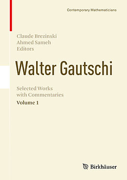 E-Book (pdf) Walter Gautschi, Volume 1 von Claude Brezinski, Ahmed Sameh
