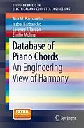 E-Book (pdf) Database of Piano Chords von Ana M. Barbancho, Isabel Barbancho, Lorenzo J. Tardón