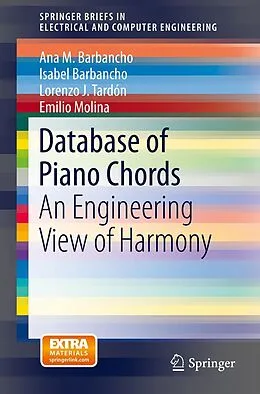E-Book (pdf) Database of Piano Chords von Ana M. Barbancho, Isabel Barbancho, Lorenzo J. Tardón