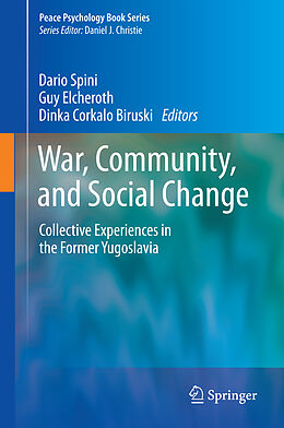 Livre Relié War, Community, and Social Change de 