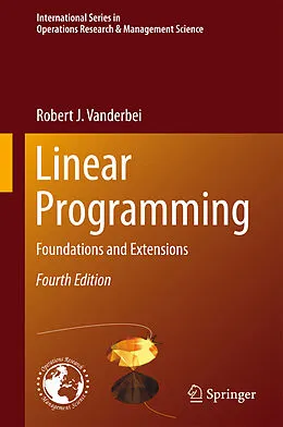 E-Book (pdf) Linear Programming von Robert J Vanderbei