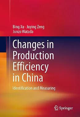 E-Book (pdf) Changes in Production Efficiency in China von Bing Xu, Juying Zeng, Junzo Watada