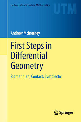 Fester Einband First Steps in Differential Geometry von Andrew Mcinerney