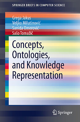 Kartonierter Einband Concepts, Ontologies, and Knowledge Representation von Grega Jakus, Sa o Toma i , Sanida Omerovi 
