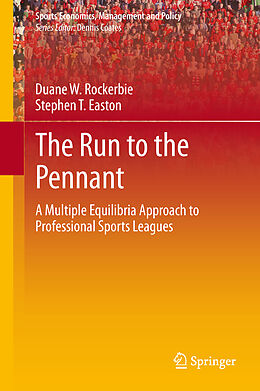 Livre Relié The Run to the Pennant de Stephen T Easton, Duane W Rockerbie