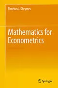 E-Book (pdf) Mathematics for Econometrics von Phoebus J. Dhrymes