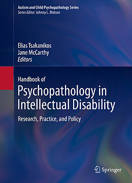 eBook (pdf) Handbook of Psychopathology in Intellectual Disability de Elias Tsakanikos, Jane McCarthy