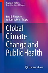 Livre Relié Global Climate Change and Public Health de 