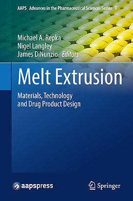 eBook (pdf) Melt Extrusion de Michael A. Repka, Nigel Langley, James DiNunzio