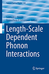 eBook (pdf) Length-Scale Dependent Phonon Interactions de Subhash L. Shindé, Gyaneshwar P. Srivastava