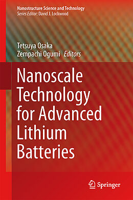 Livre Relié Nanoscale Technology for Advanced Lithium Batteries de 