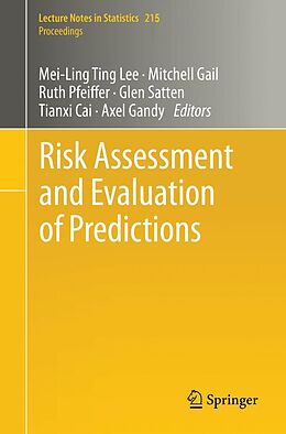 eBook (pdf) Risk Assessment and Evaluation of Predictions de Mei-Ling Ting Lee, Mitchell Gail, Ruth Pfeiffer