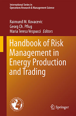 Livre Relié Handbook of Risk Management in Energy Production and Trading de 