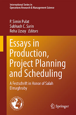Livre Relié Essays in Production, Project Planning and Scheduling de 