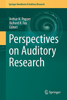 Livre Relié Perspectives on Auditory Research de 