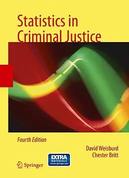 E-Book (pdf) Statistics in Criminal Justice von David Weisburd, Chester Britt