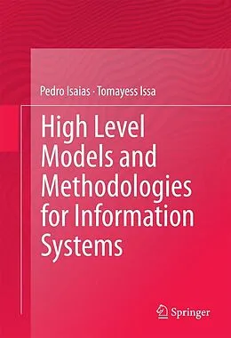 E-Book (pdf) High Level Models and Methodologies for Information Systems von Pedro Isaias, Tomayess Issa