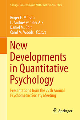 Livre Relié New Developments in Quantitative Psychology de 