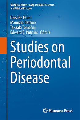 Livre Relié Studies on Periodontal Disease de 