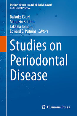 eBook (pdf) Studies on Periodontal Disease de Daisuke Ekuni, Maurizio Battino, Takaaki Tomofuji