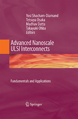 Couverture cartonnée Advanced Nanoscale ULSI Interconnects: Fundamentals and Applications de 