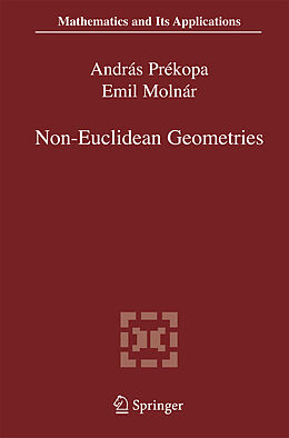 Couverture cartonnée Non-Euclidean Geometries de 