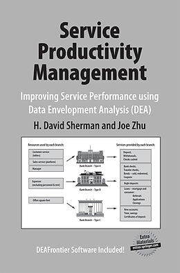 Couverture cartonnée Service Productivity Management de Joe Zhu, H. David Sherman