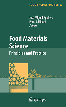 Couverture cartonnée Food Materials Science de 