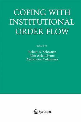 Couverture cartonnée Coping With Institutional Order Flow de 