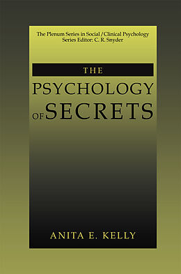 eBook (pdf) The Psychology of Secrets de Anita E. Kelly