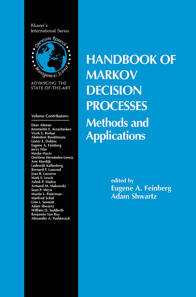 Handbook of Markov Decision Processes