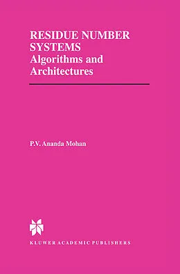 E-Book (pdf) Residue Number Systems von P. V. Ananda Mohan