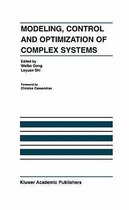 E-Book (pdf) Modeling, Control and Optimization of Complex Systems von 
