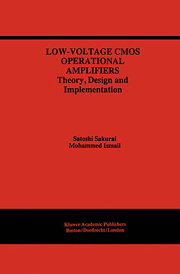 E-Book (pdf) Low-Voltage CMOS Operational Amplifiers von Satoshi Sakurai, Mohammed Ismail