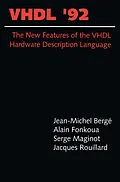 E-Book (pdf) VHDL'92 von Jean-Michel Bergé, Alain Fonkoua, Serge Maginot