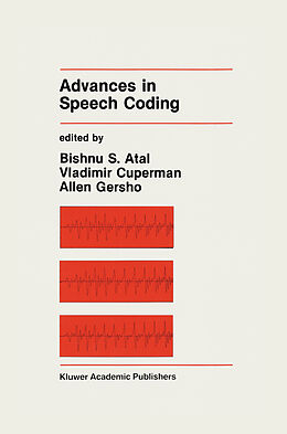 eBook (pdf) Advances in Speech Coding de 