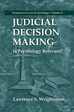 E-Book (pdf) Judicial Decision Making von Lawrence S. Wrightsman