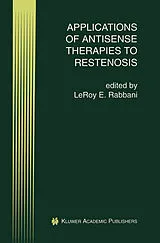 E-Book (pdf) Applications of Antisense Therapies to Restenosis von 