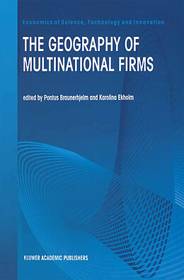E-Book (pdf) The Geography of Multinational Firms von 