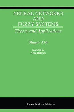 E-Book (pdf) Neural Networks and Fuzzy Systems von Shigeo Abe