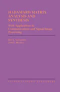 E-Book (pdf) Hadamard Matrix Analysis and Synthesis von Rao K. Yarlagadda, John E. Hershey