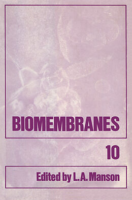 eBook (pdf) Biomembranes de Lionel A. Manson