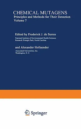E-Book (pdf) Chemical Mutagens von Frederick J. De Serres, Alexander Hollaender