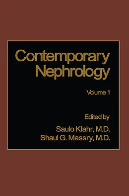 E-Book (pdf) Contemporary Nephrology von Saulo Klahr, Shaul G. Massry