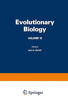 E-Book (pdf) Evolutionary Biology von Max K. Hecht, Bruce Wallace, Ghillean T. Prance