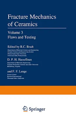 E-Book (pdf) Flaws and Testing von R. C. Bradt, D. P. H. Hasselman, F. F. Lange