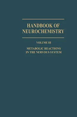E-Book (pdf) Metabolic Reactions in the Nervous System von Abel Lajtha