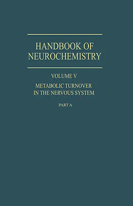 E-Book (pdf) Metabolic Turnover in the Nervous System von Sidney Roberts, Paul Mandel, Monique Jacob