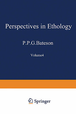 Kartonierter Einband Perspectives in Ethology von Peter H. Klopfer, Paul Patrick Gordon Bateson