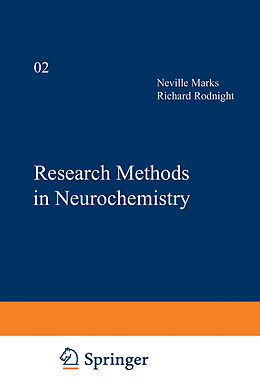 eBook (pdf) Research Methods in Neurochemistry de 